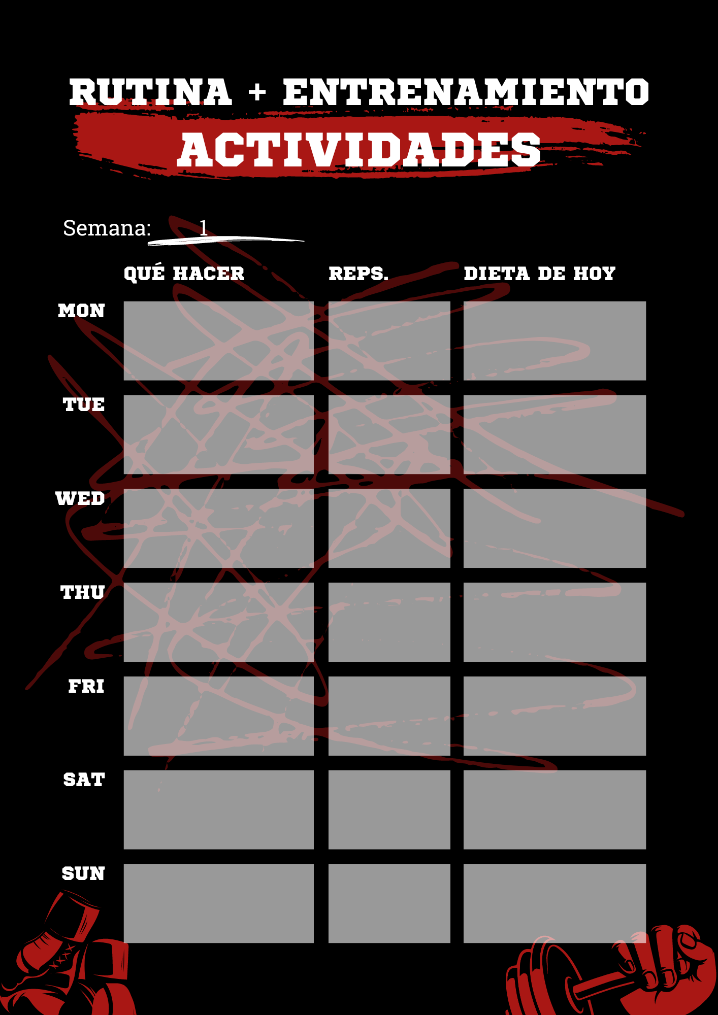 (AGOTADO)Rutina y Dieta personalizada + Seguimiento Quincenal